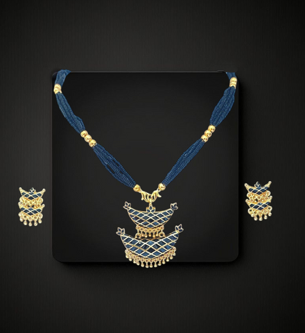 Assamese Minakari Junbiri Jewelry Set 17