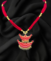 Assamese Minakari Junbiri Jewelry Set