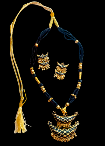 Assamese Minakari Junbiri Jewelry Set 13