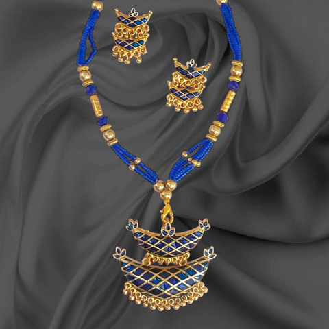Assamese Minakari Junbiri Jewelry Set 4